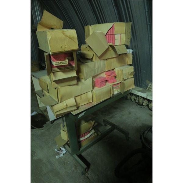 Wheeled Cart With Contents