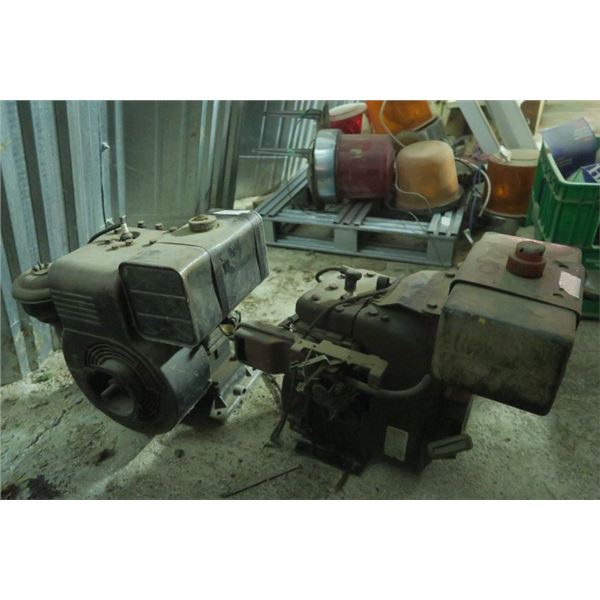 2 Gas Motors Untested
