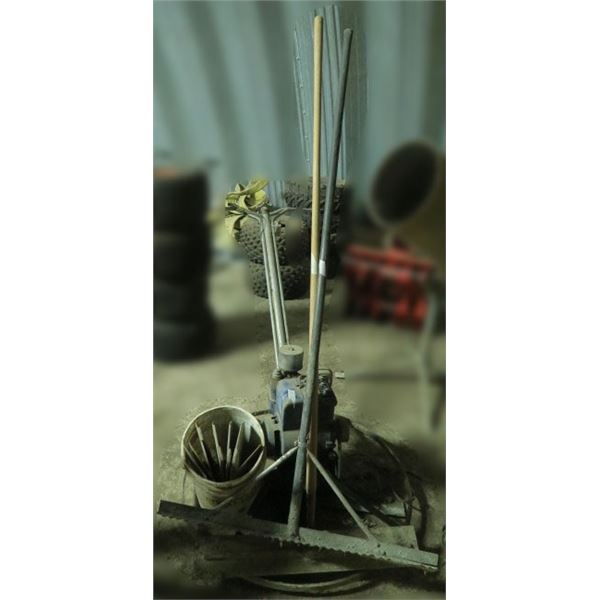 Power Trowel and Misc. Cement Tools