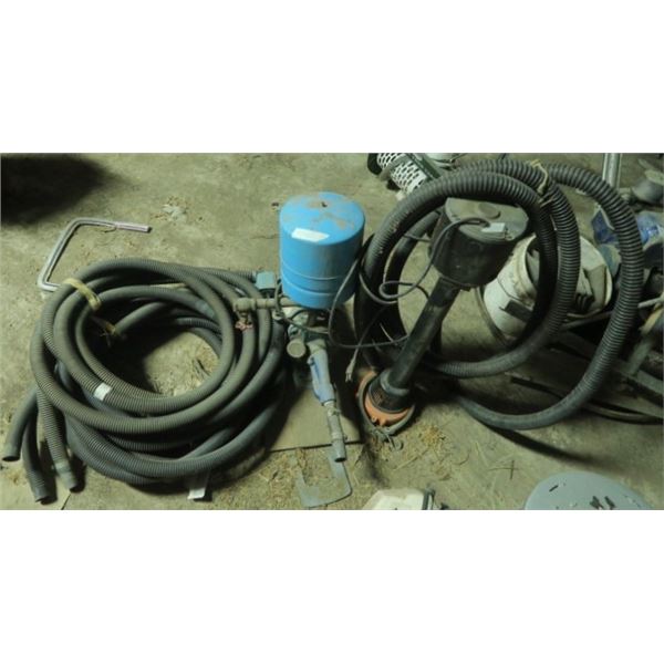 Lot of Pumps and Hoses
