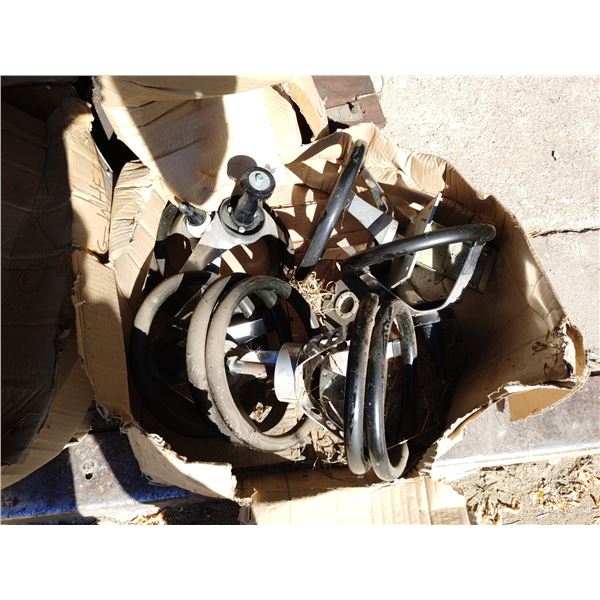 Lot of 9 Go Kart Steering Wheels