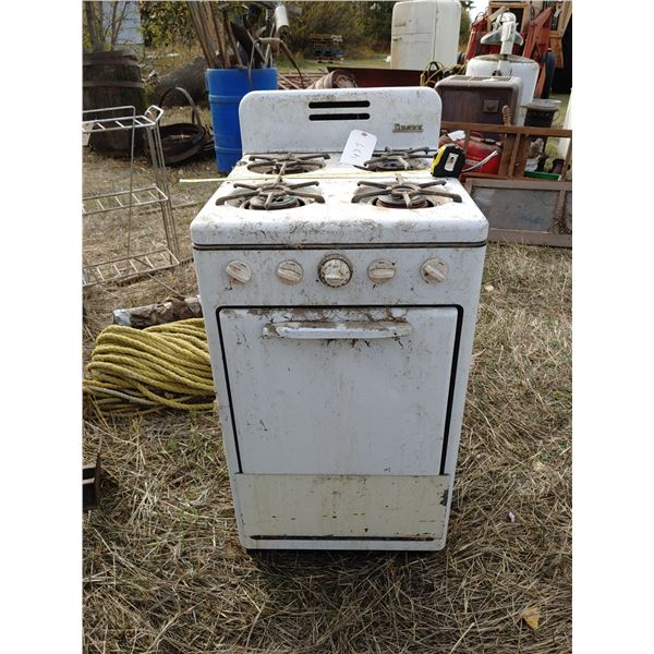 Antique Brown Gas Stove