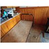 Image 2 : Antique Single Bed Frame with Headboard and Footboard