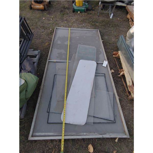 Lot of Misc. Glass Windows