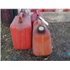 Image 2 : Lot of 4 Smaller Gas Cans