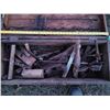 Image 2 : Antique Tool Box and Antique Woodworking Tools