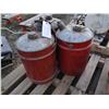 Image 3 : Lot of 3 Vintage Fuel Cans