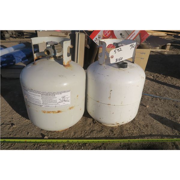 2 Propane Tanks (partially filled but may need inspections)