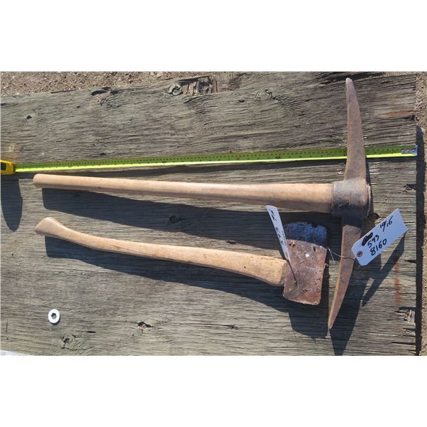 Axe and Pickaxe
