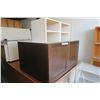 Image 3 : Melamine Cupboard and 2 Smaller Shelves 34 1/2 X 25 X 18"