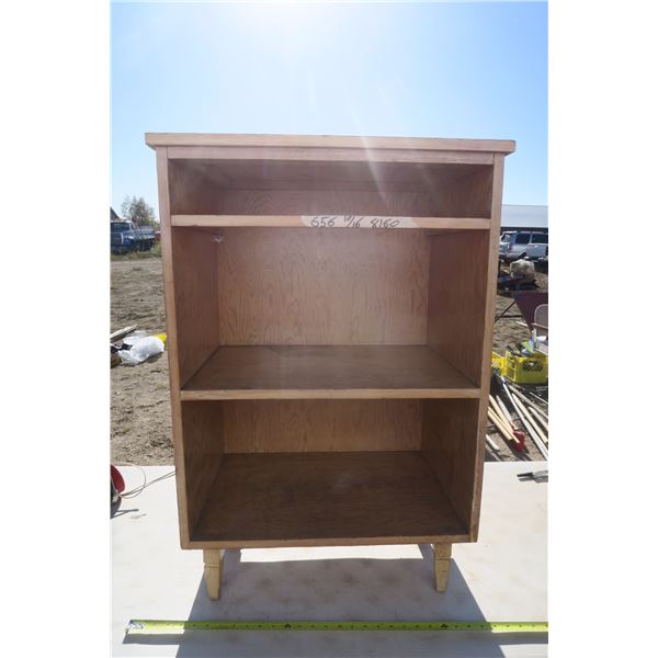 Antique Wooden Shelf Missing Drawer 23 1/2 X 15 1/2