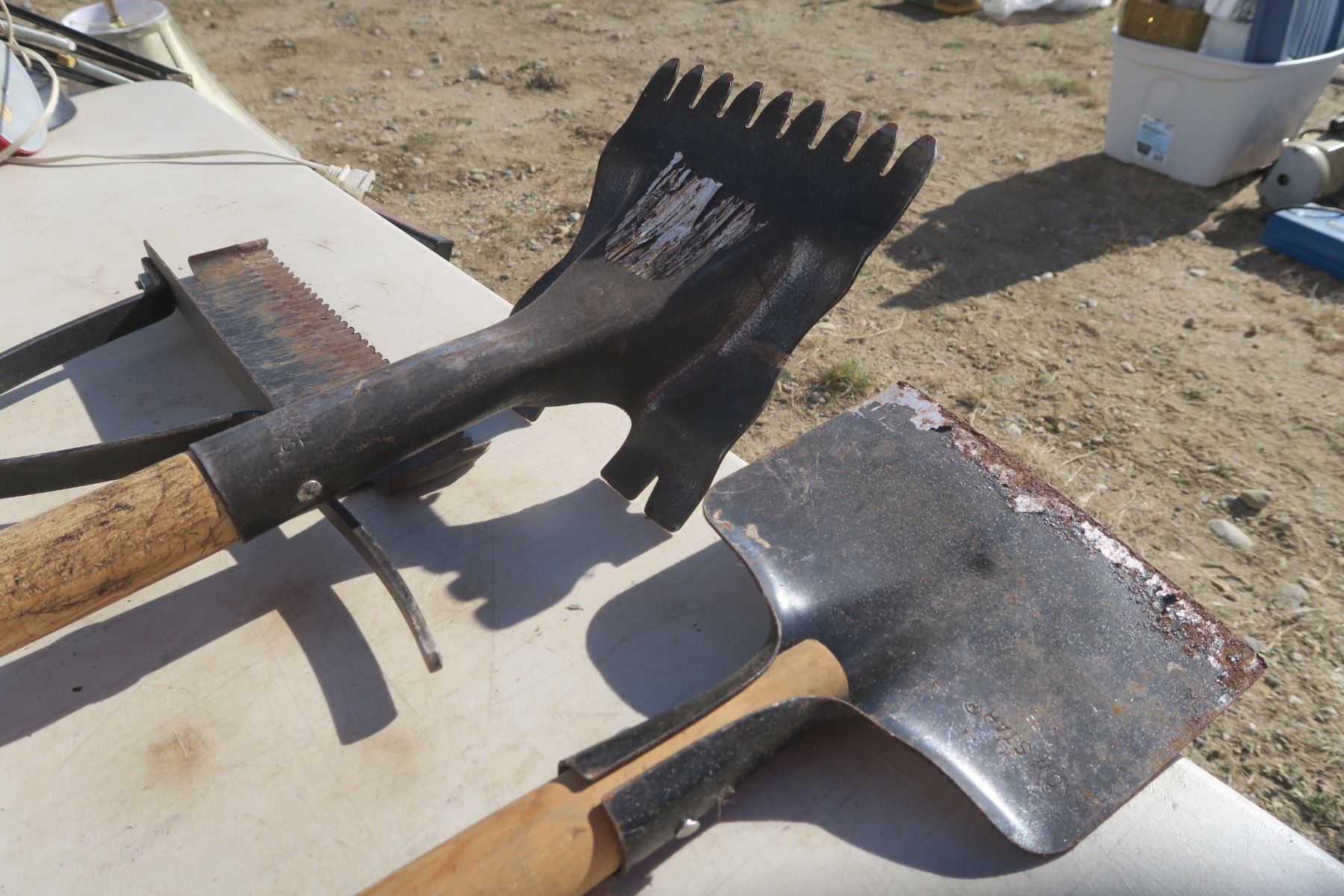 Shingle Ripper and Scrapers