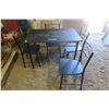 Image 1 : Table and 4 Chairs 27.5 X 43