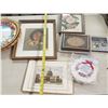 Image 6 : Decorative lot wall hangings trays frames