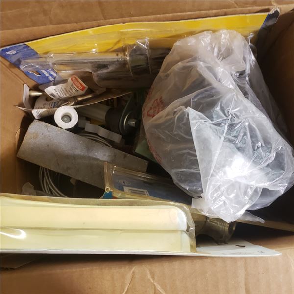 box full of NOS items and tools parts