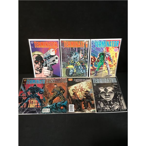 DARK HORSE COMICS THE TERMINATOR COMIC BOOK LOT