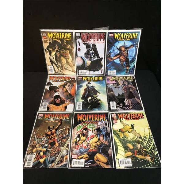 MARVEL COMICS WOLVERINE FIRST CLASS COMIC BOOK LOT