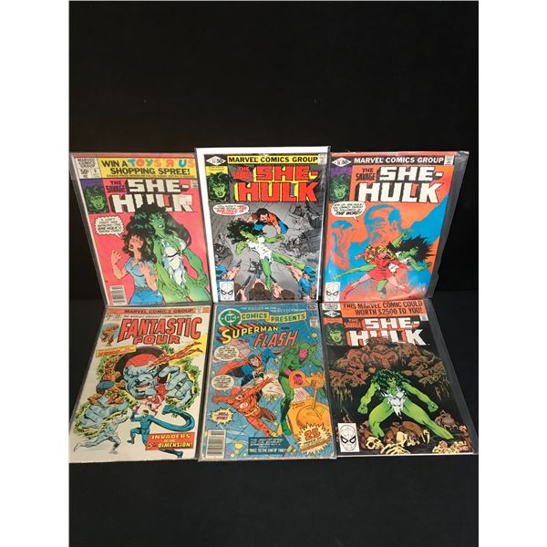 ASSORTED VINTAGE COMIC BOOK LOT