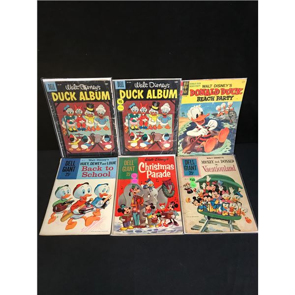 DELL COMICS VINTAGE DISNEY COMIC BOOK LOT