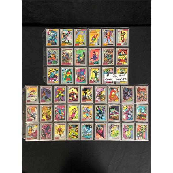 1991 DC UNIVERSE TRADING CARD LOT