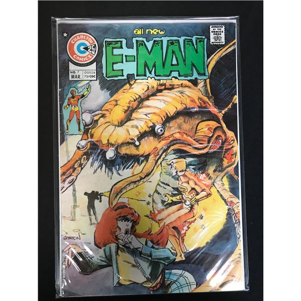 CHARLTON COMICS E-MAN NO.7