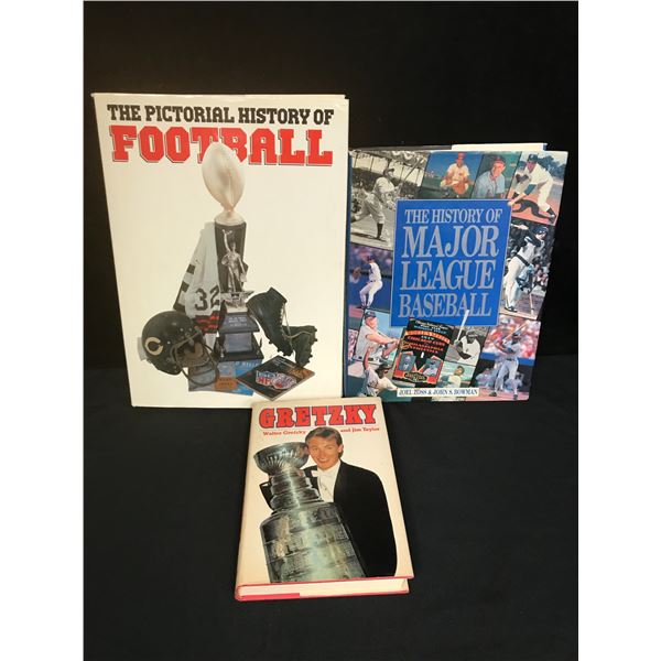 ASSORTED SPORTS HARDCOVER BOOK LOT