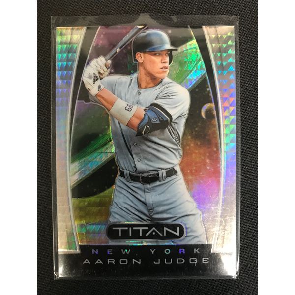 2019 PANINI TITAN #10 AARON JUDGE PRIZM /299