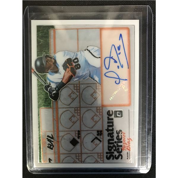 2019 PANINI DONRUSS OPTIC #SS-YD YUSNIEL DIAZ SIGNATURE SERIES AUTO