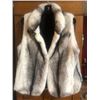 Image 1 : Black Cross Mink Fur Vest - Great Rocky Mountain Fur