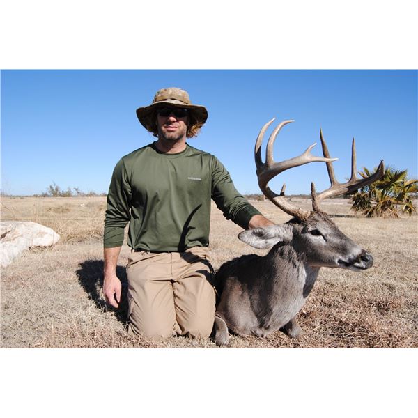 GRAY RANCH:  4-Day West Texas Whitetail Buck/Doe Combo Hunt for Two Hunters
