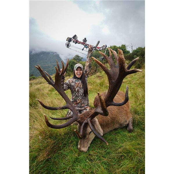 WILDERNESS QUEST NEW ZEALAND:  5-Day/4-Night Hunt for Red Stag Plus a $1,000 Credit Towards Tahr in