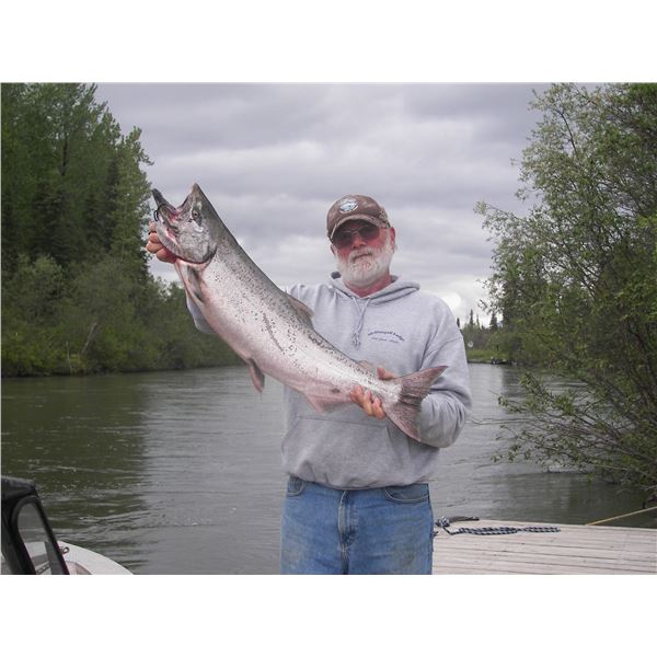 ALASKA'S MCDOUGAL LODGE:  6-Day/5-Night Fishing Adventure for Two Anglers in Alaska