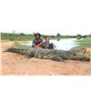 Image 2 : BOSCHNEL SAFARIS:  7-Day Authentic Trophy Nile Crocodile Hunting Adventure for Two Hunters