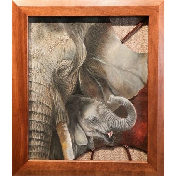 ELEPHANT ARTWORK BY DEBRA COOPER