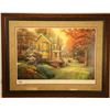 Image 1 : "Victorian Autumn" by Thomas Kinkade Framed Print
