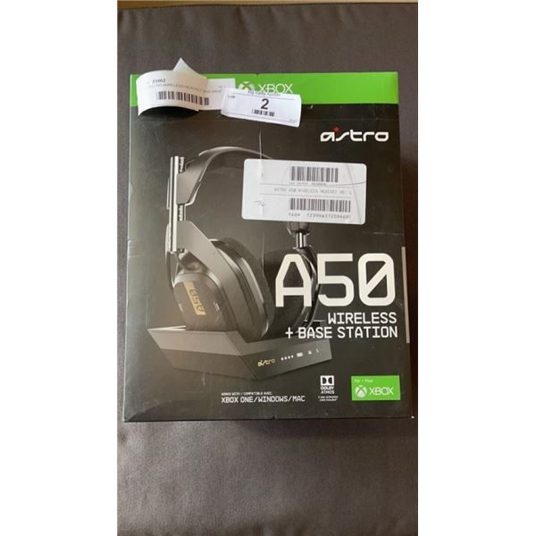 ASTRO 150 WIRELESS HEADSET AND BASE STATION - FOR XBOX ONE, PC, WORKING