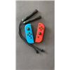 Image 2 : NINTENDO SWITCH JOY CON SET LEFT AND RIGHT, NEON RED AND BLUE - WORKING