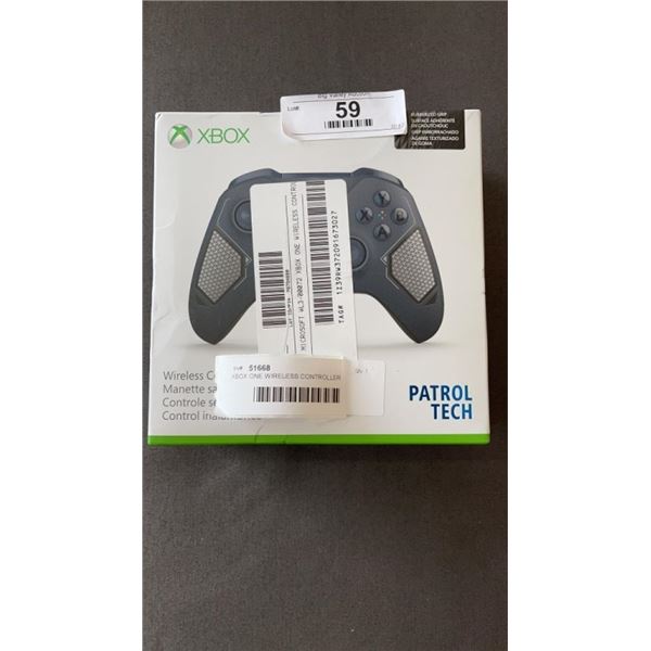 XBOX ONE WIRELESS CONTROLLER PATROL TECH - WORKING