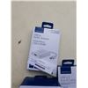 Image 2 : NEW INSIGNIA 4K USB TO HDMI ADAPTER, USB A TO B TRANSFER CABLE AND UNVERSAL AC ADAPTER RETAIL $120