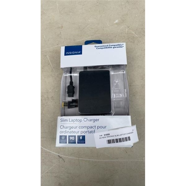 AS NEW INSIGNIA SLIM LAPTOP CHARGER