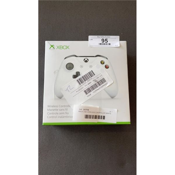 XBOX ONE WIRELESS CONTROLLER WHITE - WORKING