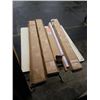 Image 1 : CLIP IN LIGHT DIFFUSERS, MAGNETIC TEAK POSTER HANGER AND FLUORESCENT BULBS