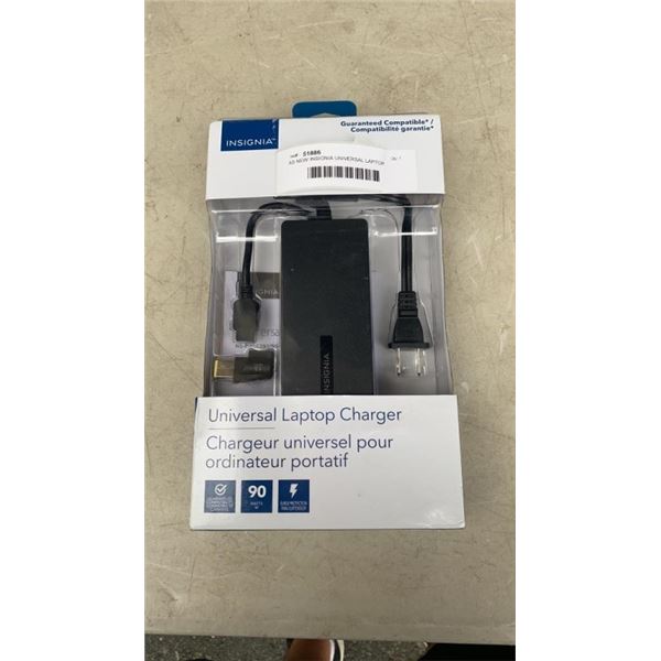 AS NEW INSIGNIA UNIVERSAL LAPTOP CHARGER