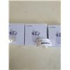 Image 3 : 3 PAIRS NEW WIRELESS EARBUDS IN CHARGING CASES HOLY HIGH