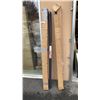 Image 1 : 2 PROJECTOR SCREENS AND PROJECTOR SCREEN MATERIAL