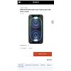 Image 1 : Sony XB90 EXTRA BASS High Power Audio System with built-in battery Retail $599 CAD tested and workin