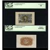 Image 1 : Fr. 1232SP 5c Second Issue Wide Margin Pair PCGS