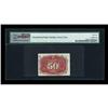 Image 2 : Fr. 1322 50c Second Issue PMG About Uncirculated