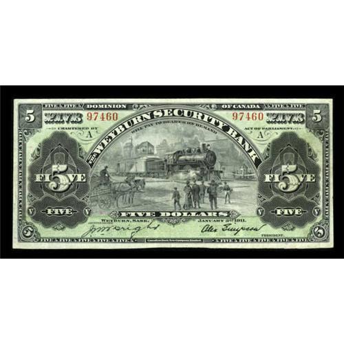 Weyburn, SK The Weyburn Security Bank 5 Jan.