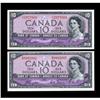 Image 1 : $10 1954 Devil's Face Notes